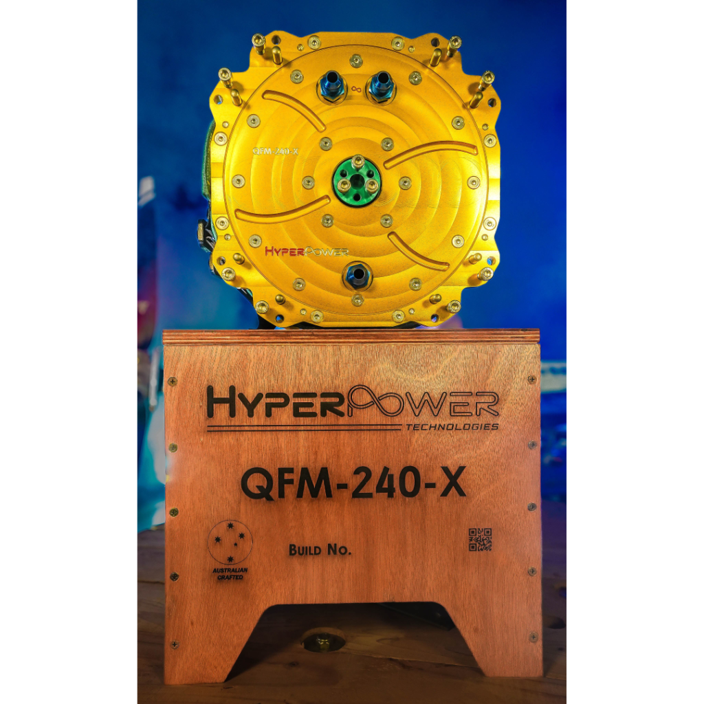 600 Horse... Axial-Flux of course! Foot tall, and truck-loads of Electric Torque!