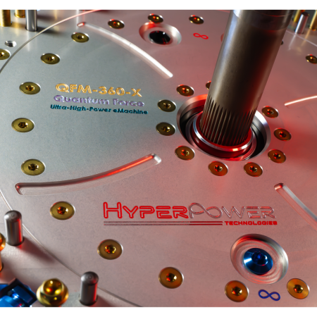 Our stackable MegaWatt Axial-Flux Electric Motor features a "Top Fuel Racing spec" 40-spline full-floating drive